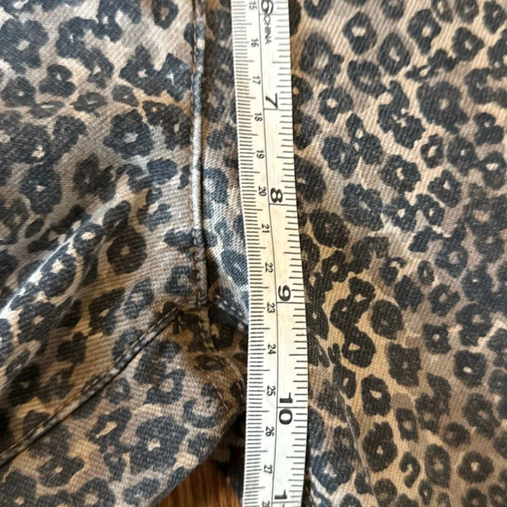 J.McLaughlin leopard straight leg jeans 10 - Image 7