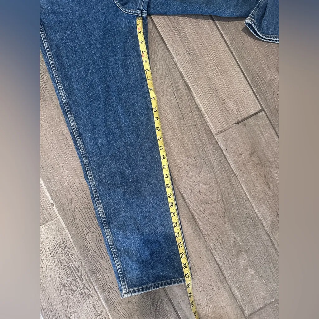 Wrangler Blue Straight Leg Women's Jeans new with tags Wrangler Mom Straight - Image 6