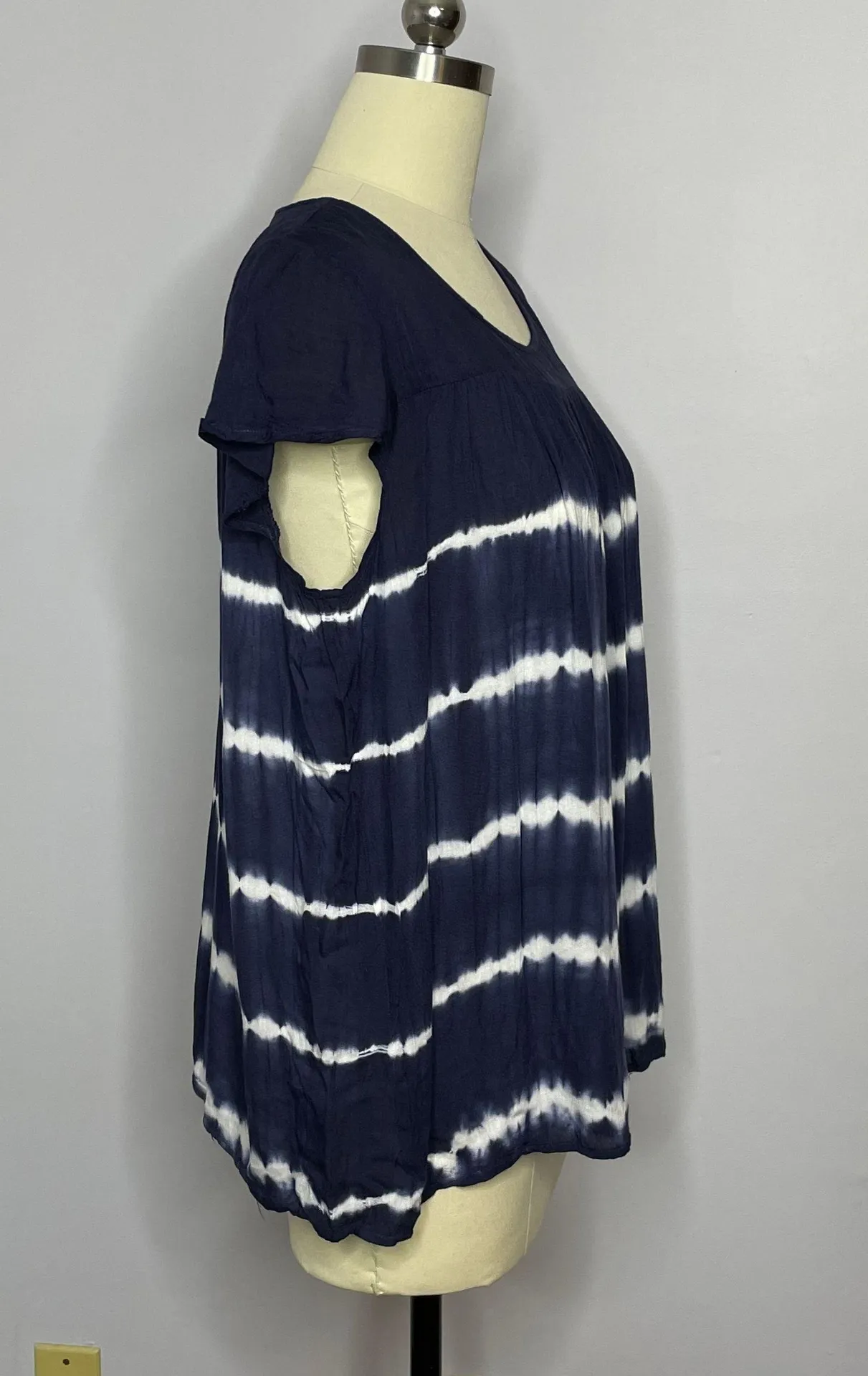 Vicinity Short Sleeve Tie Dye Top - Image 2