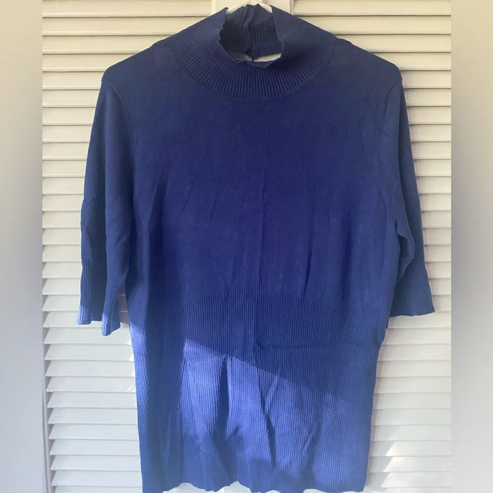 Express open back turtle neck sweater - Image 2