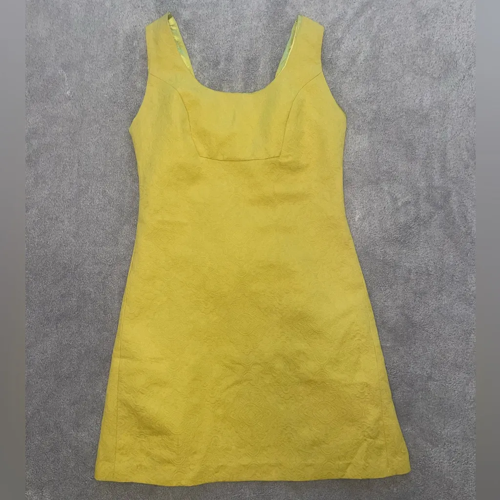 ANTHROPOLOGIE NWT What Goes Around Comes Around Rain in Spain Dress size 8 - Image 2