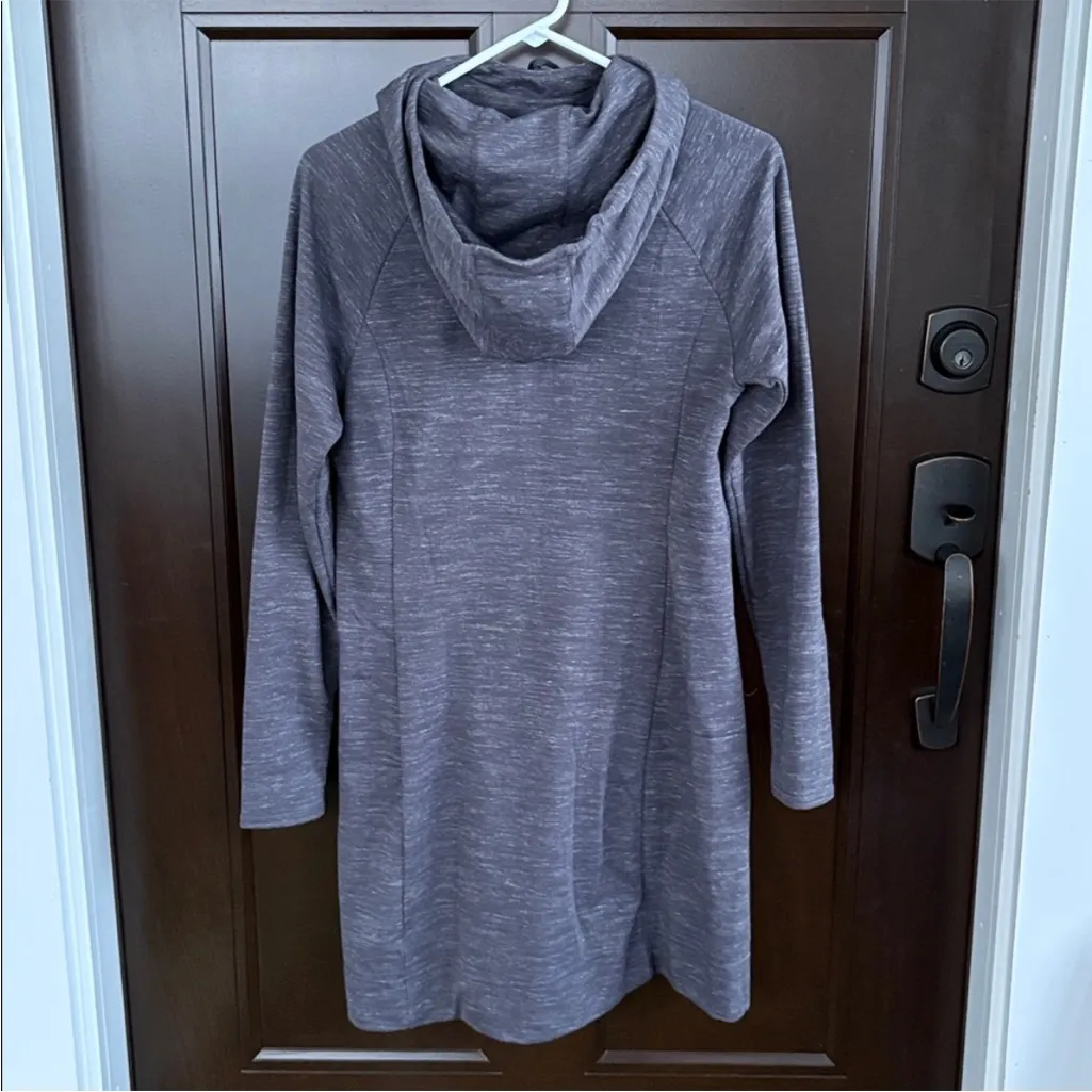 Like New Kühl Hooded Cowl Neck
Popover Stretch Dress Grey Medium - Image 8