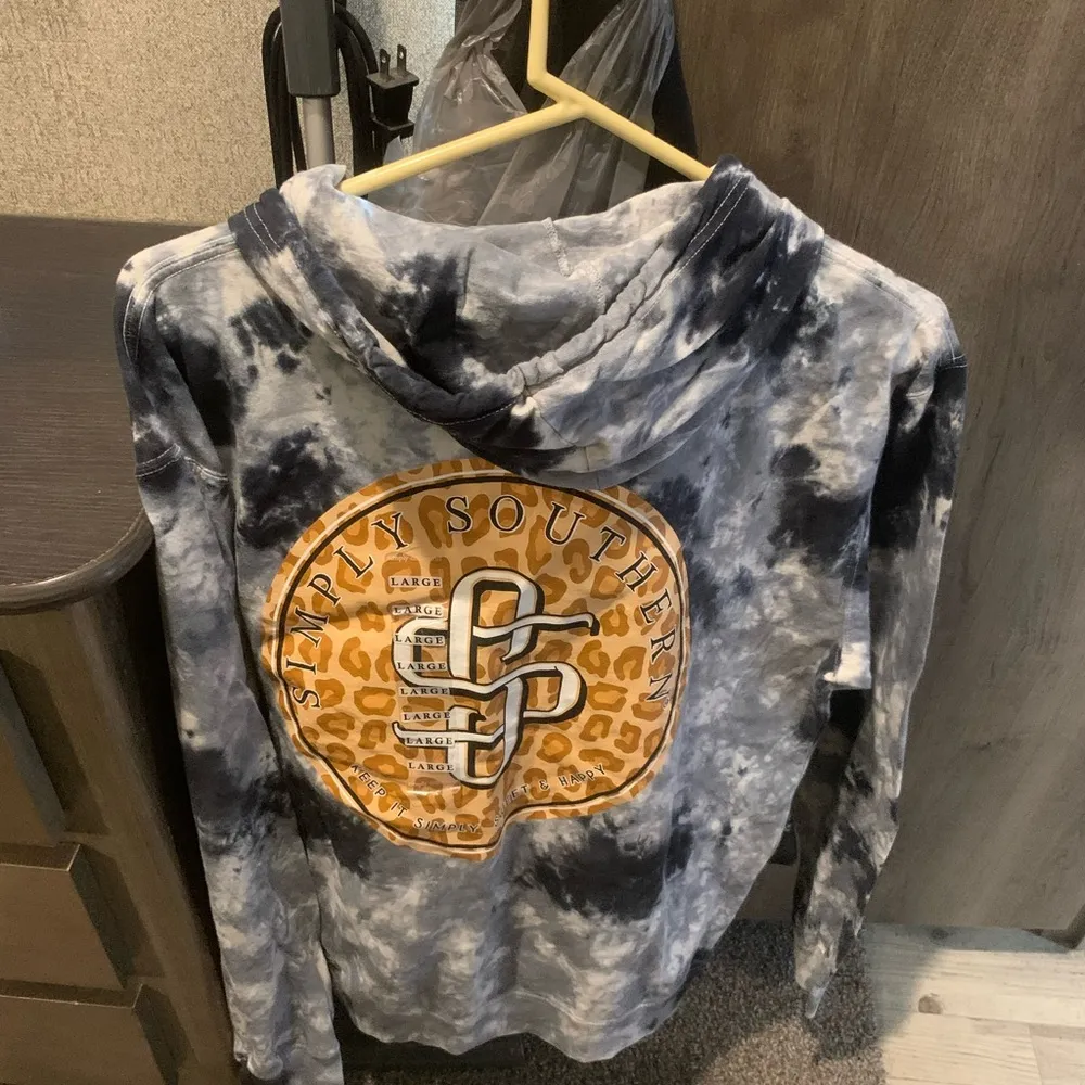 Tie Dye Hoodie Large - Image 2