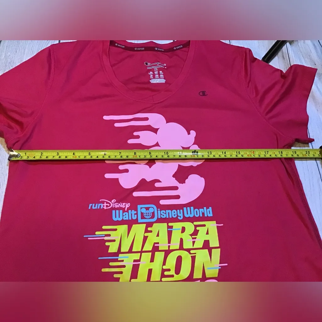 Run disney walt disney world marathon 26.2 miles 2016 shirt size XL - Image 2
