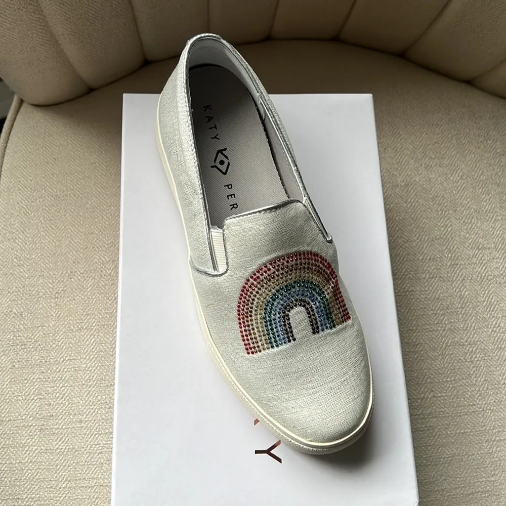 The Kerry Canvas Rainbow Applique Slip - Image 3