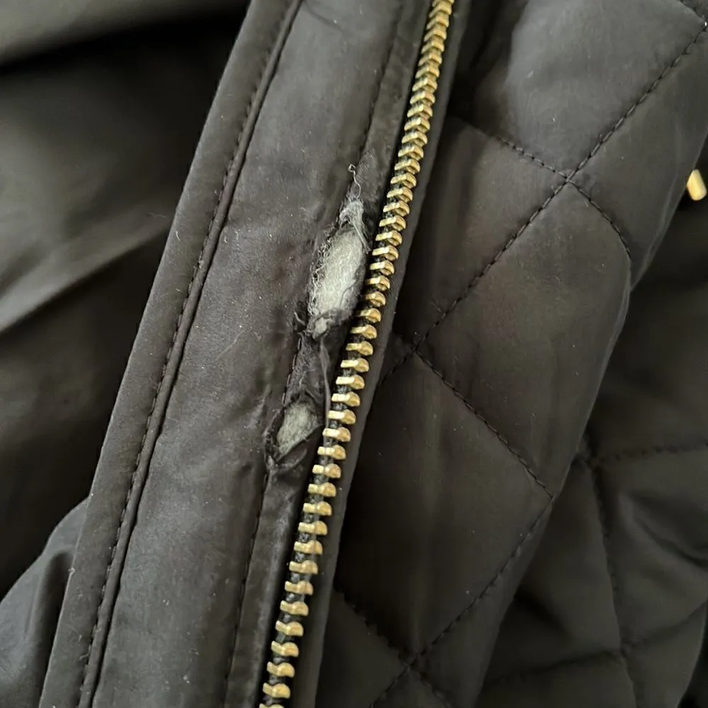 J.Crew  factory quilted jacket EUC - Image 5