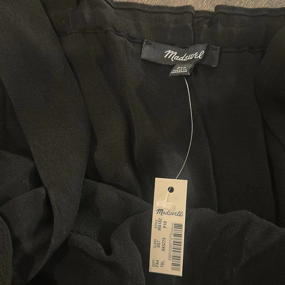 NWT Madewell Petite Smocked Tank Wide Leg Jumpsuit Sz 10P - Image 12