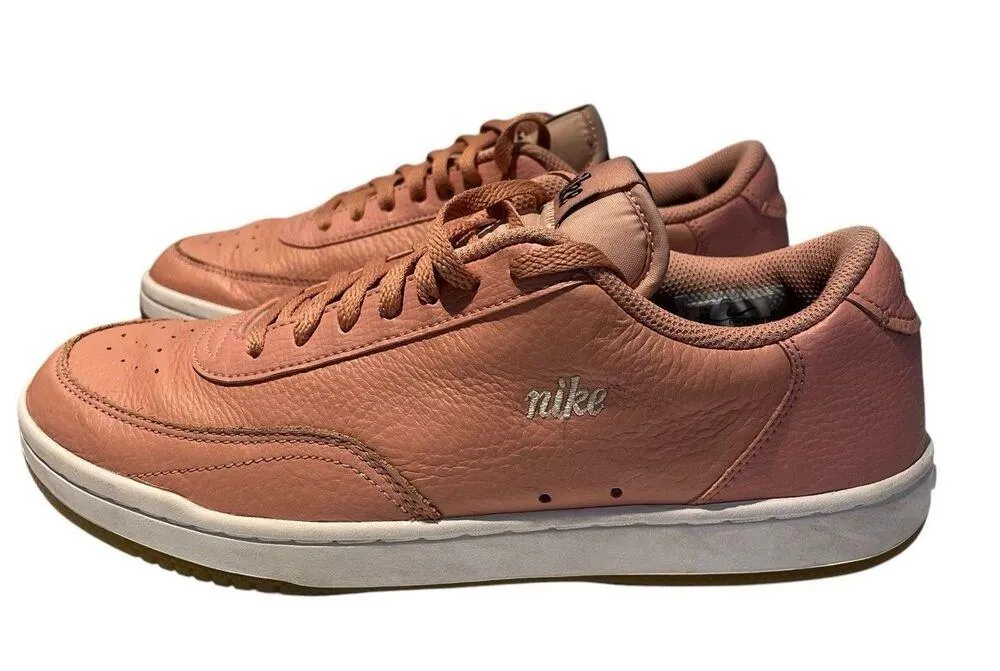 Nike Court Vintage Premium Rust Pink Leather Shoes CW1067-600 women's Size 9.5us - Image 3