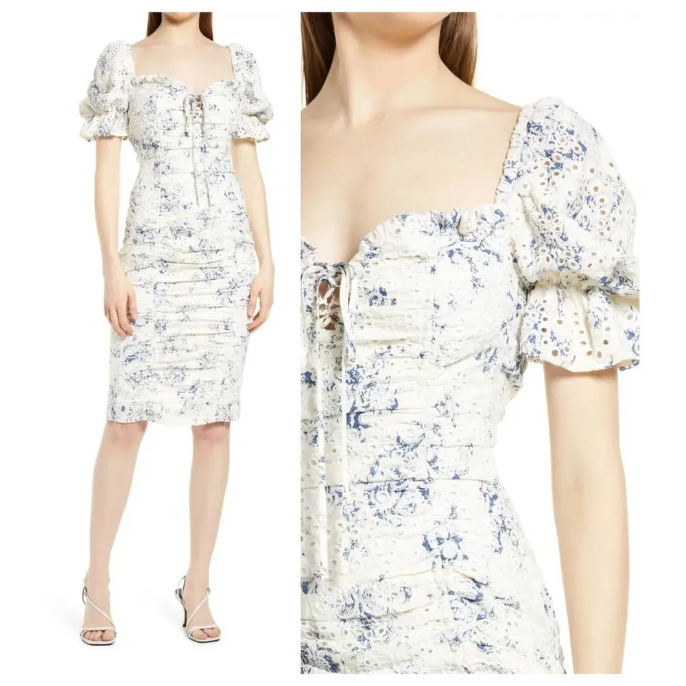 LAVISH ALICE Floral Print Strappy Back Dress (US/4) - Image 2