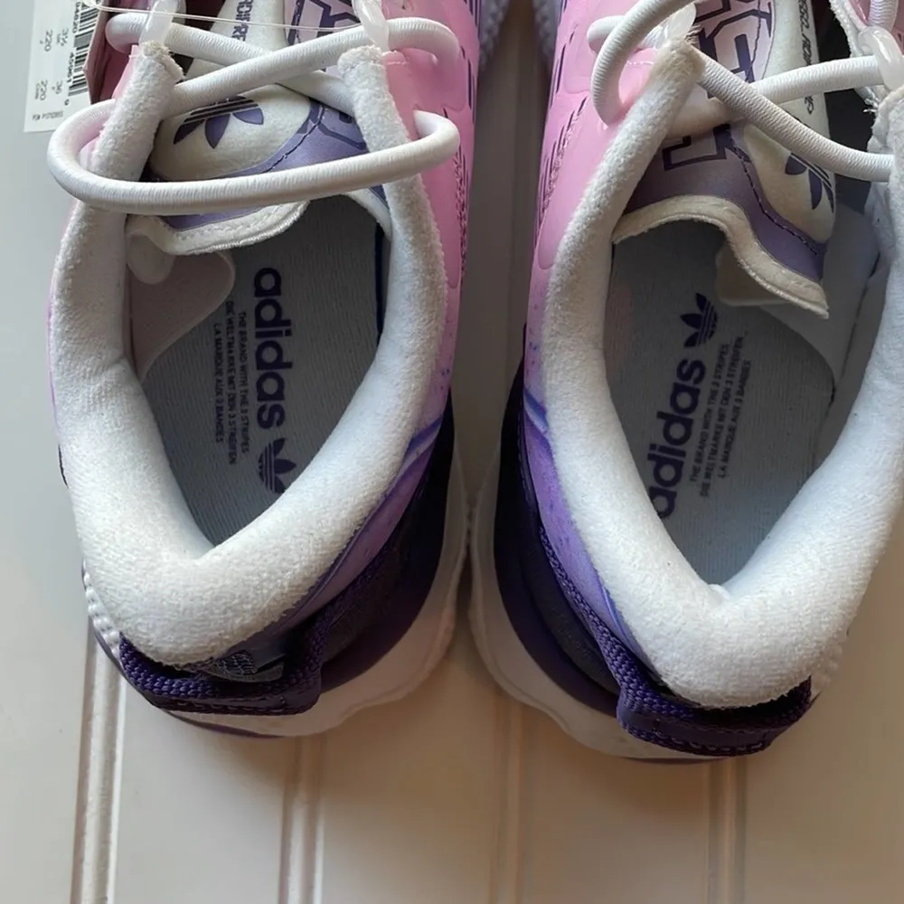 Adidas Ozweego Originals Sneaker Shoe Pink Tech Purple Size 5 Rare Stan Smith. - Image 7