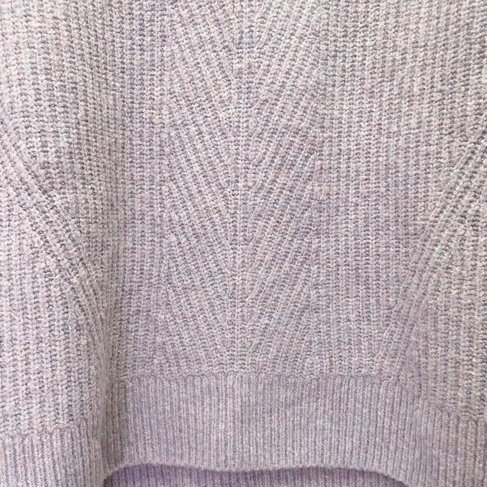 Madewell Mercer Turtleneck Sweater Coziest Yarn in Heather Wisteria Size Small - Image 9