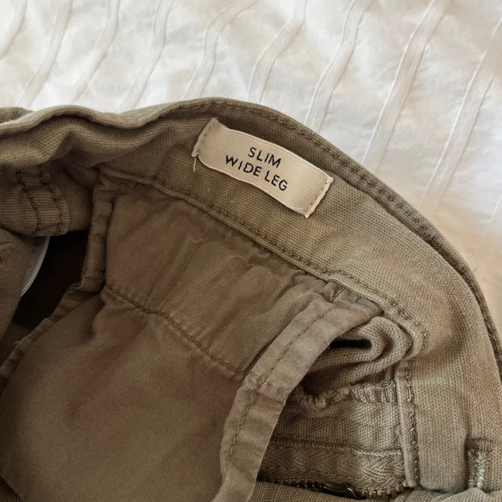 J. Crew Slim Wide Leg Pants - Image 4