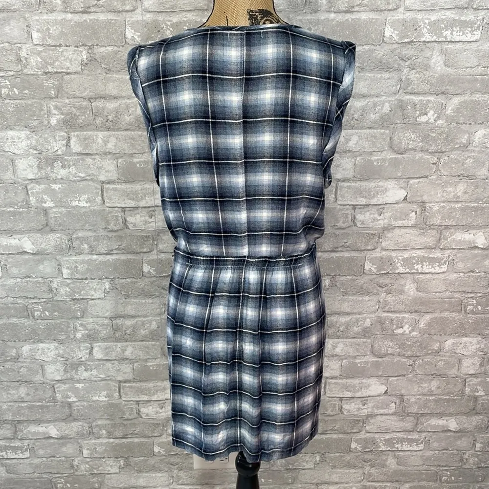 Miami Plaid Soft Lightweight Flannel Dress - Image 3