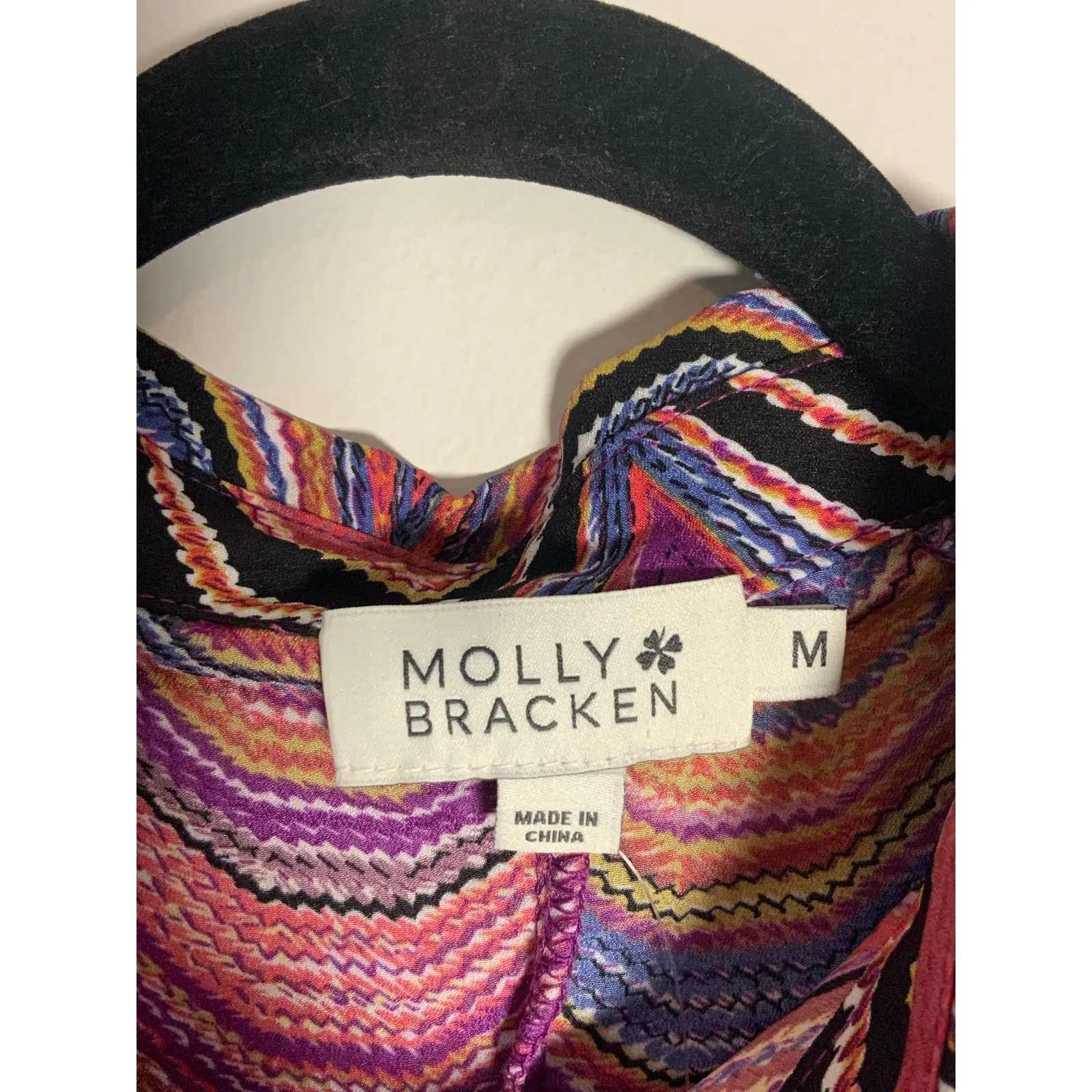 Molly Bracken Drop Waist Multi color‎ Dress size medium - Image 2