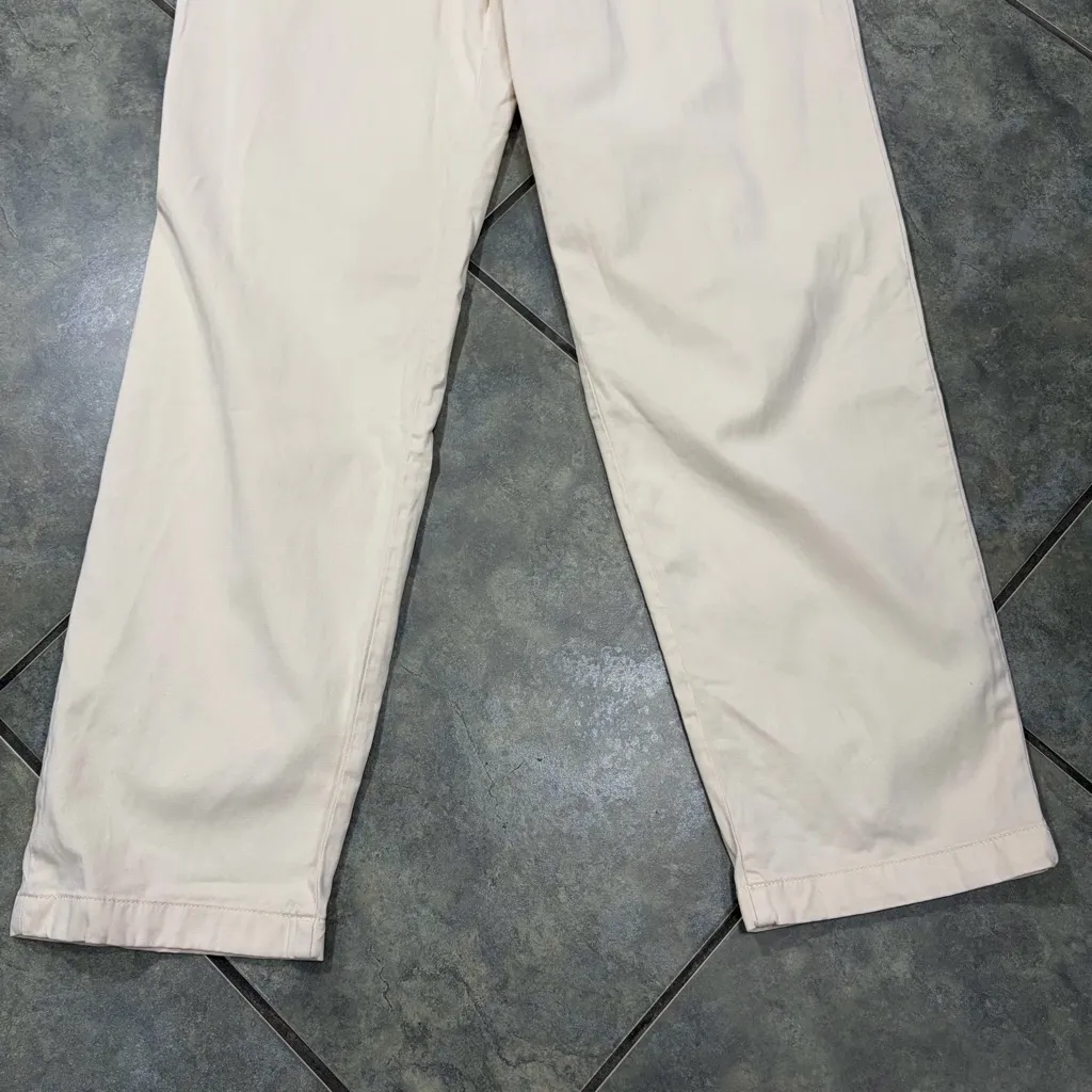 NWT Marine Layer Saturday Pants Women Sz L Chino Elastic Waistband Casual Comfy - Image 4