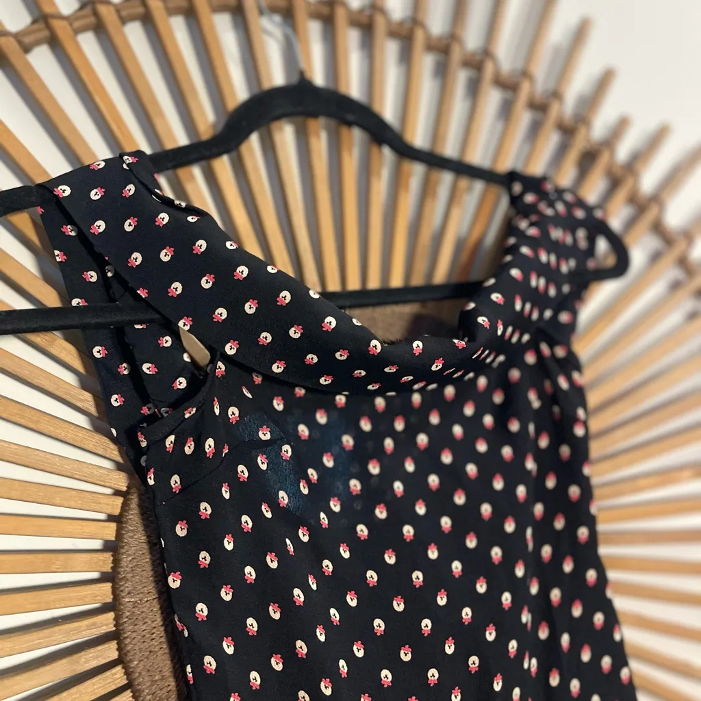 Reformation Women’s Canopy Off-Shoulder Dress in Jingle Polka Dot Retro 💕 - Image 7