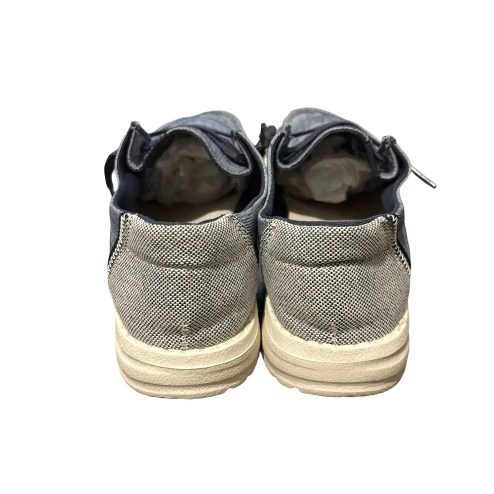 Hey Dude Wendy Blue Slip On Shoes Size 7 - Image 3