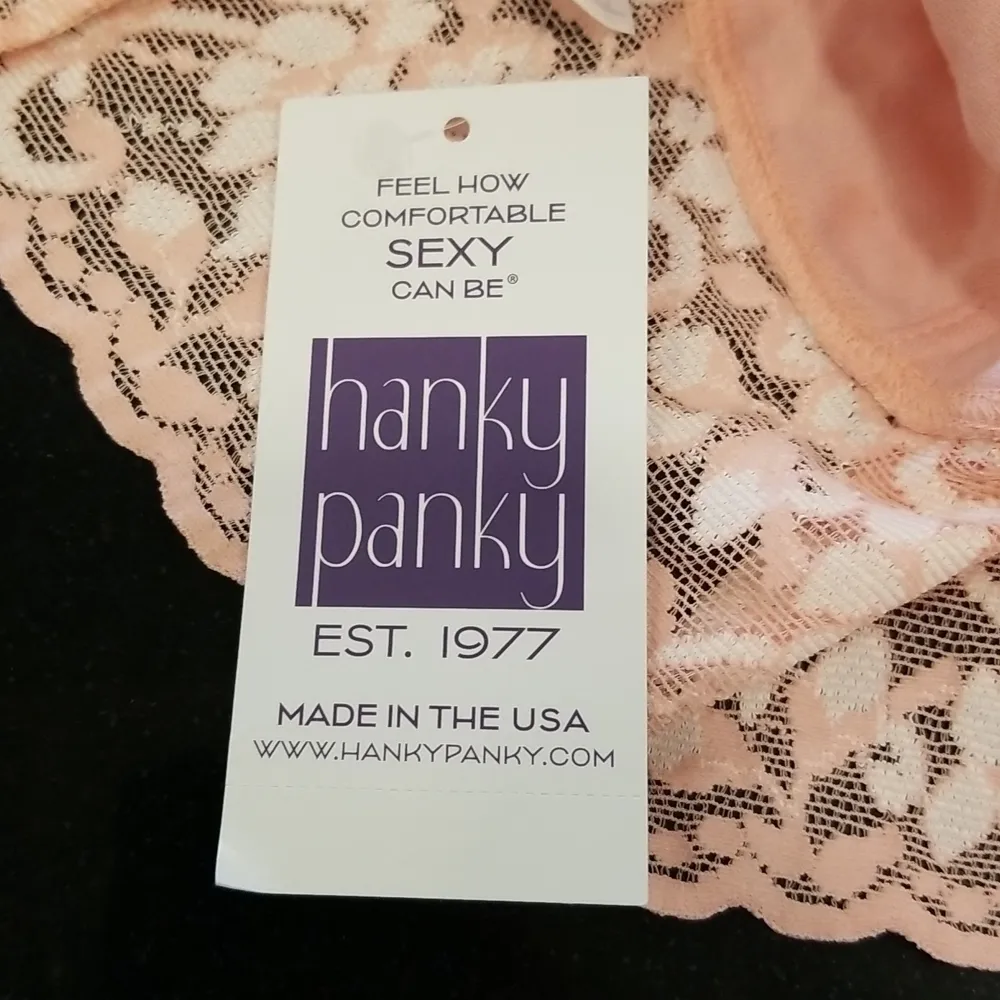 💕HANKY PANKY Cross-Dye Retro Longline Wireless Lace Bralette Rosita Marshmallow - Image 12
