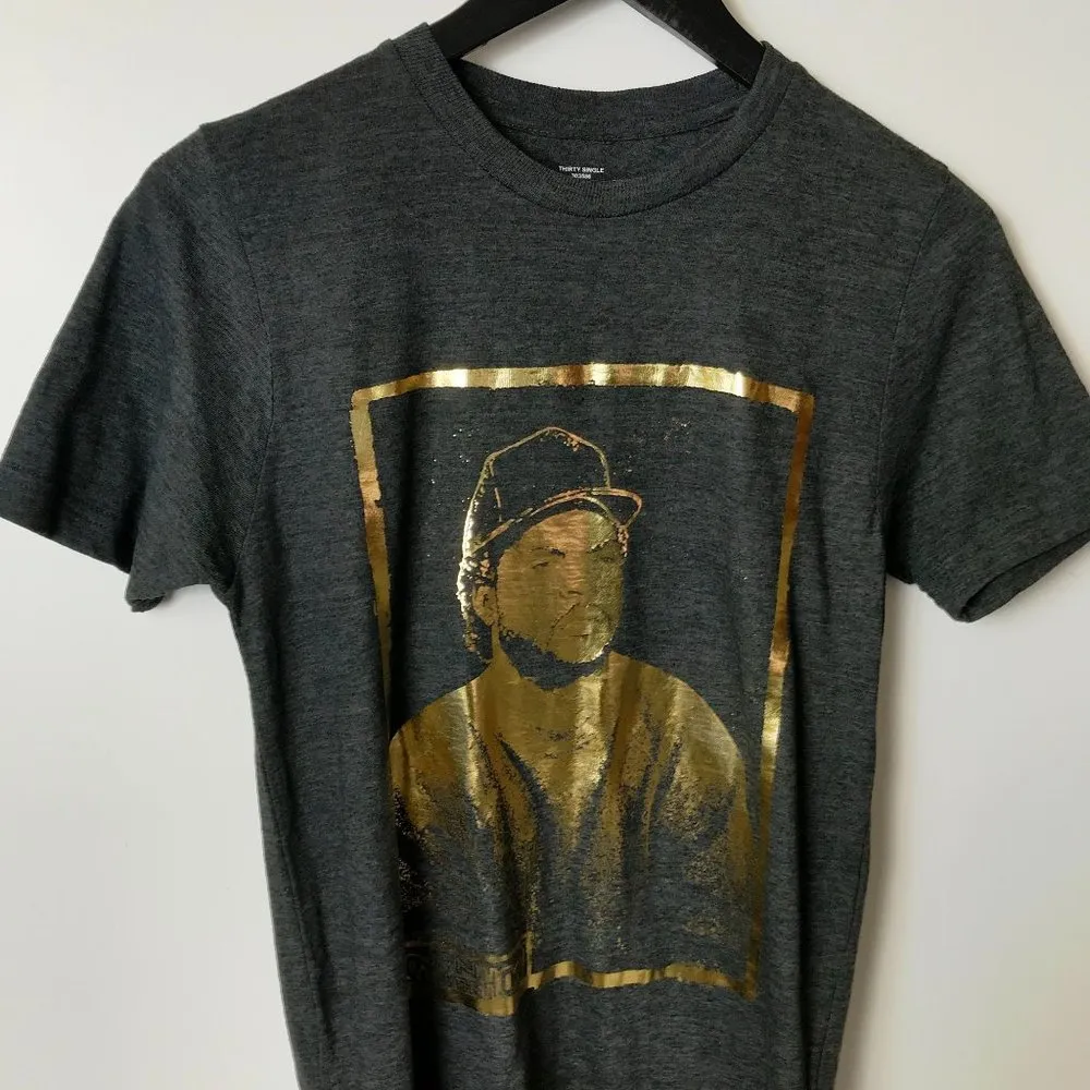 Boyz In The Hood Movie Rap Tee T Shirt Gold Graphic Tee Short Sleeve Gray S - Image 8