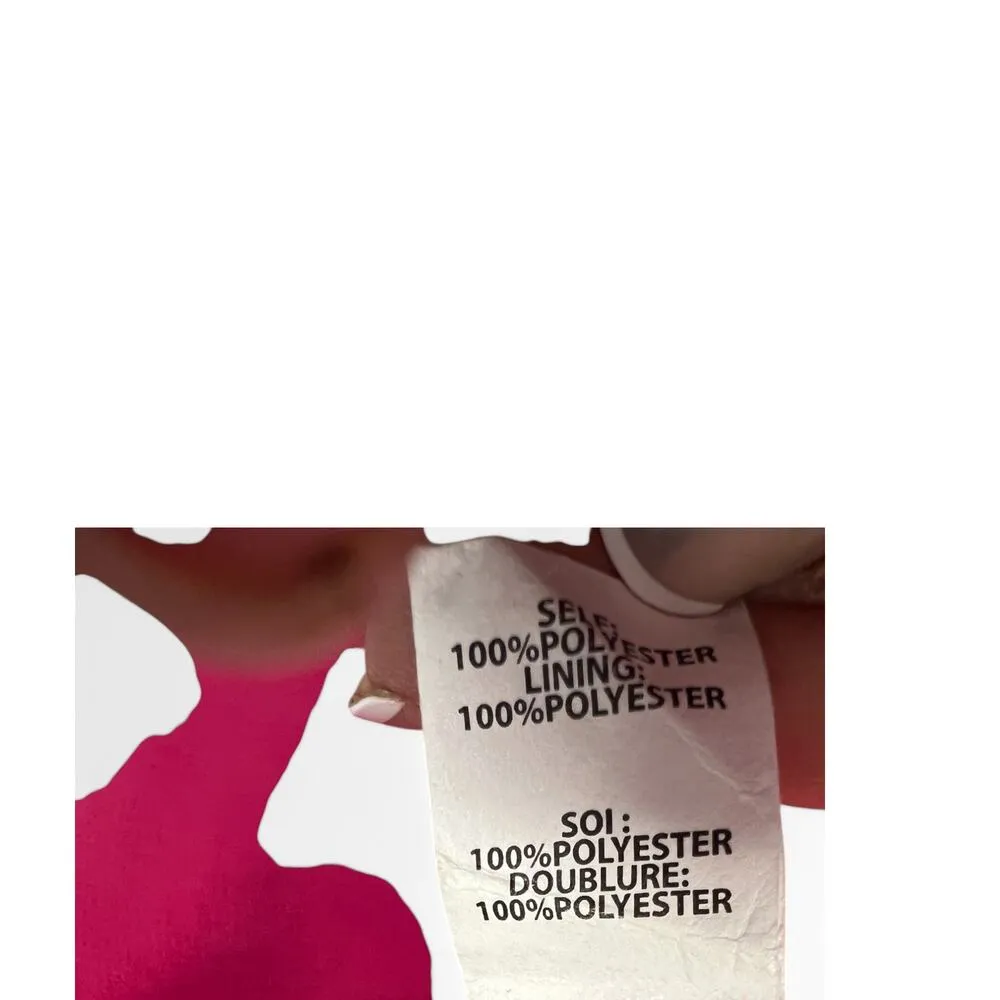 RAMY BROOK | S | Audrey Midi Dress In Deep Fuchsia Satin Pink Shift Slip Womens - Image 6