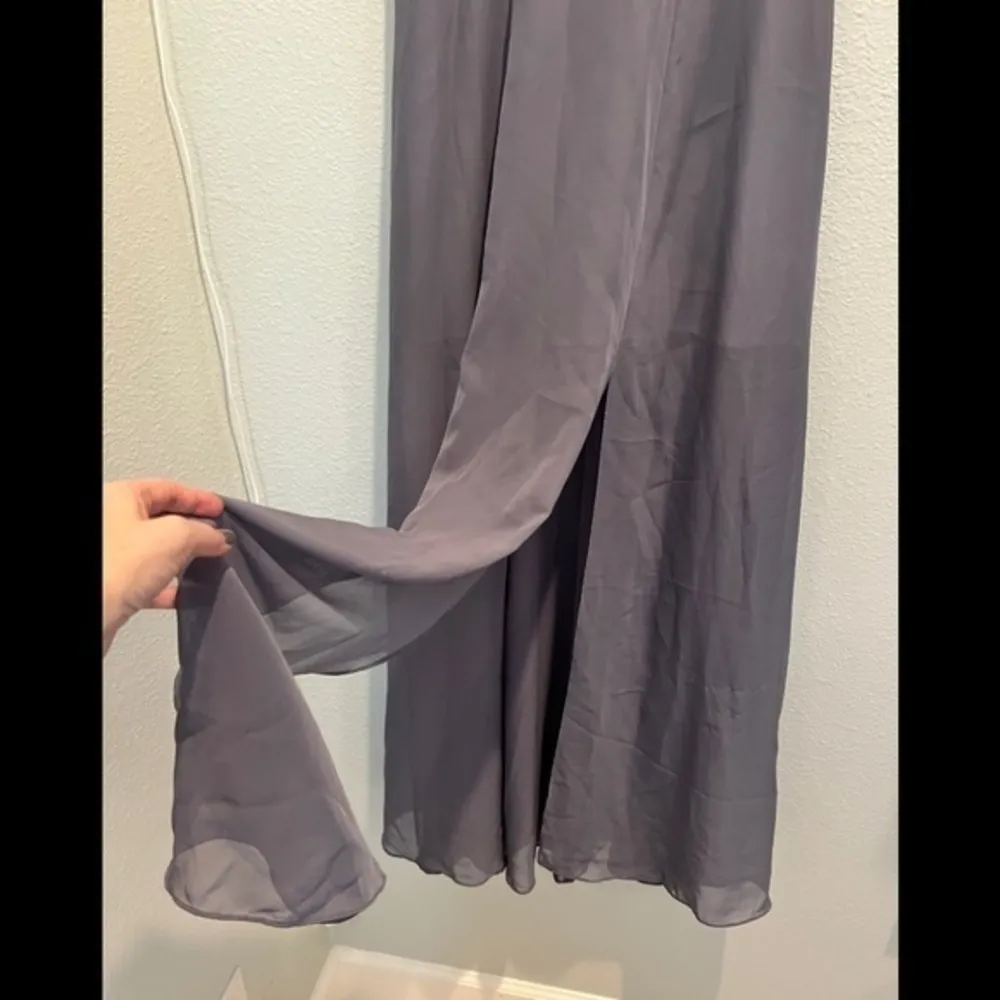 TLC SAY YES TO THE PROM 3/4 Sheer Maxi Skirt Jeweled Gray Size undefined - Image 6