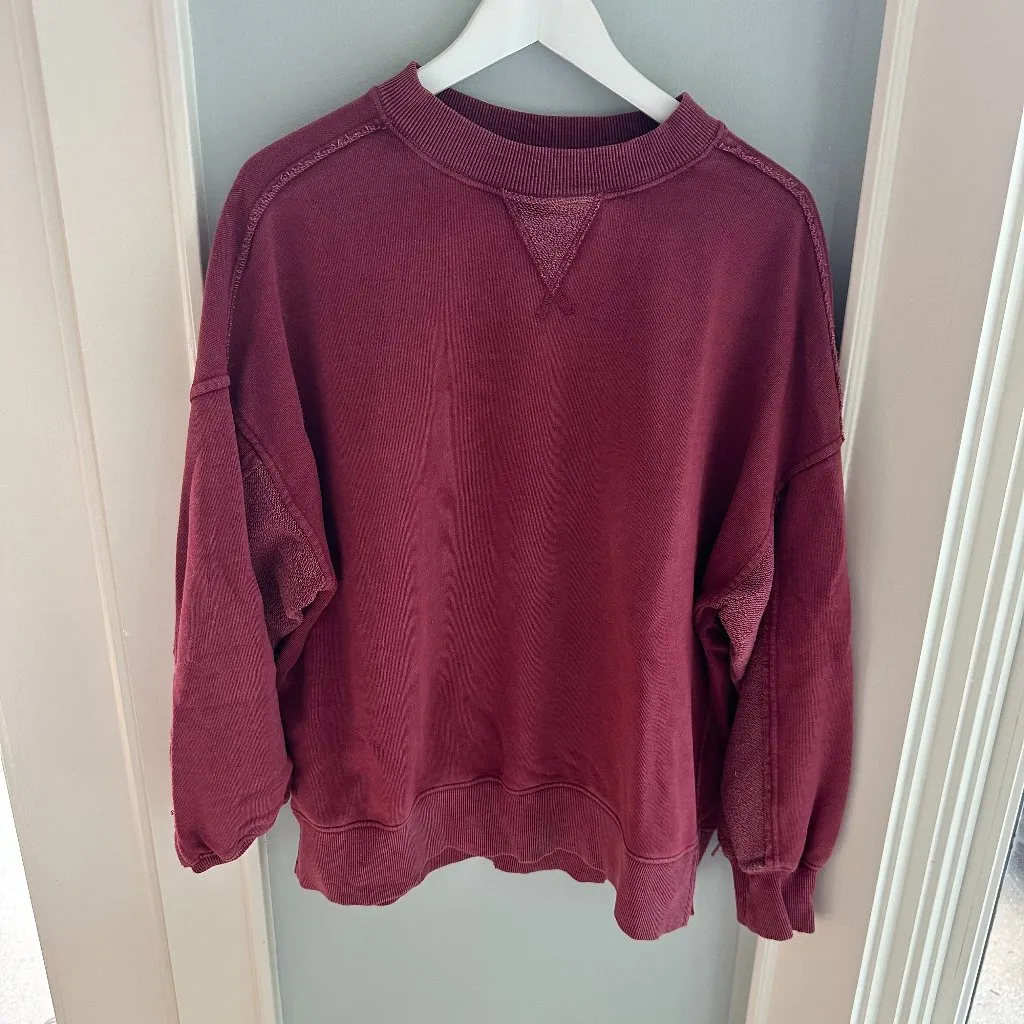 Aerie Big Chill Crew Sweatshirt - Image 4