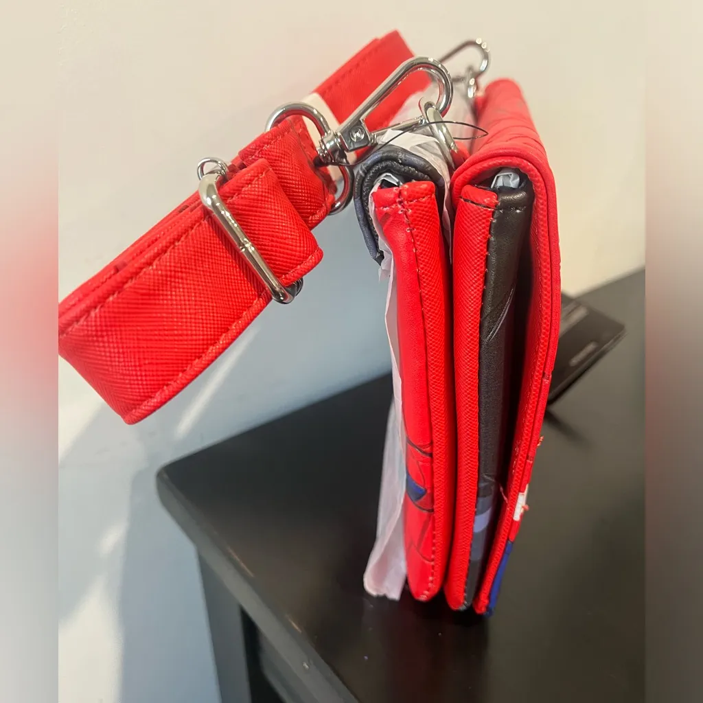 Loungefly Marvel Spider-Man Venom Split Crossbody Bag - Image 7