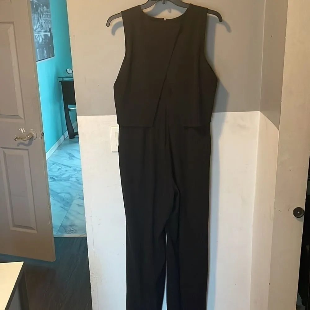 Black business‎ jumpsuit size 12 great condition - Image 3