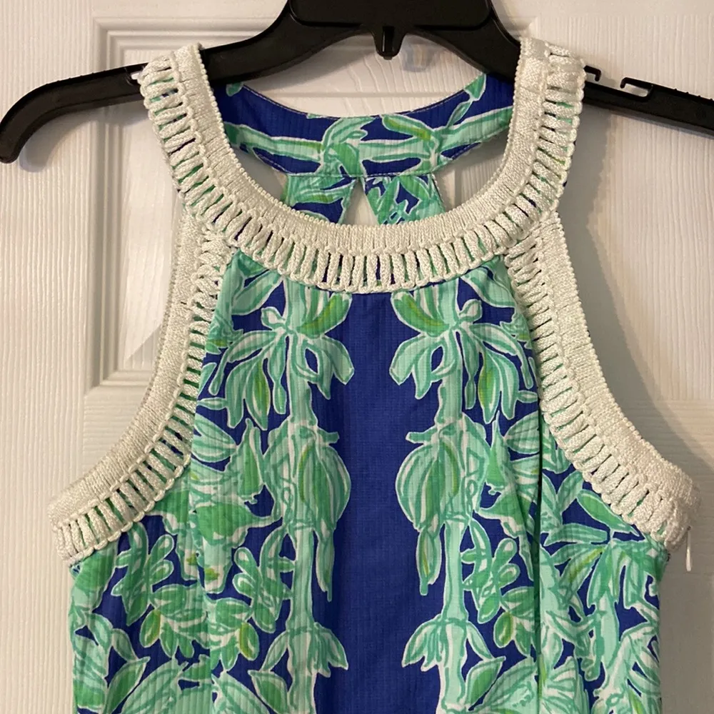 Lilly Pulitzer Janice Shift Dress size 2 excellent condition length 32” bust 30” - Image 2