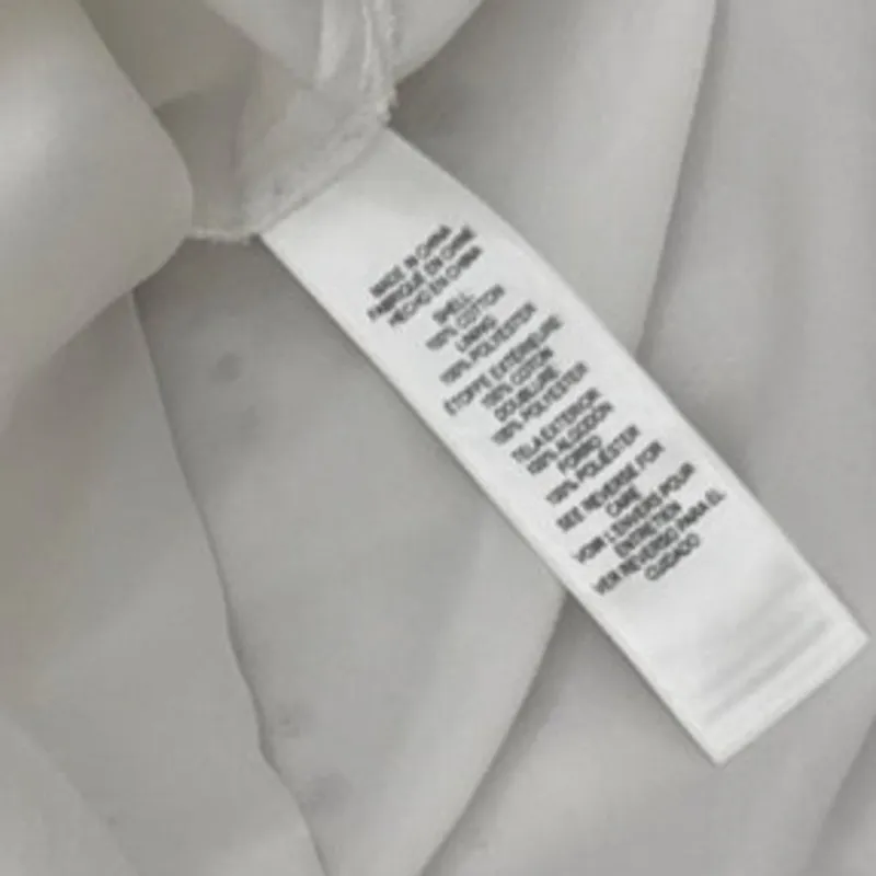 Cece by Cynthia Steefe White Sleeveless Eyelet Mini Dress Size 2 - Image 4