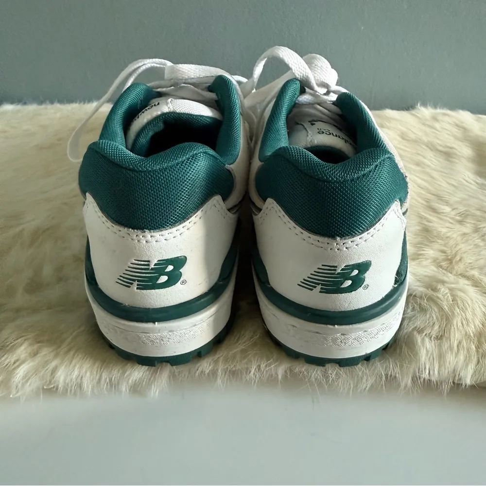 550 Vintage Teal/White Unisex Sneakers - Image 4