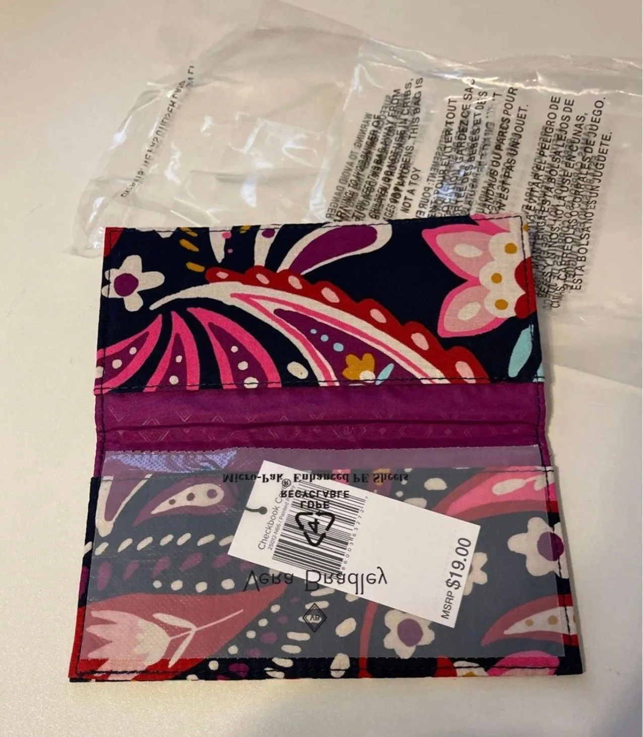 Vera Bradley Checkbook cover - Image 3