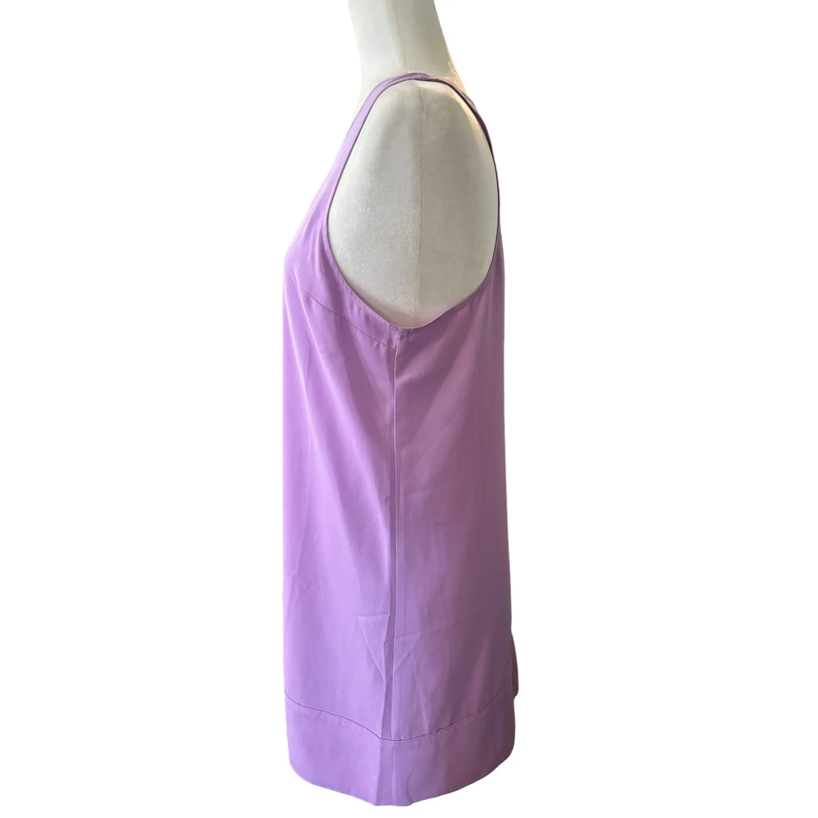 Leith‎ Womens Dress Sleeveless Purple Shift Dress Casual Lightweight Size M - Image 3