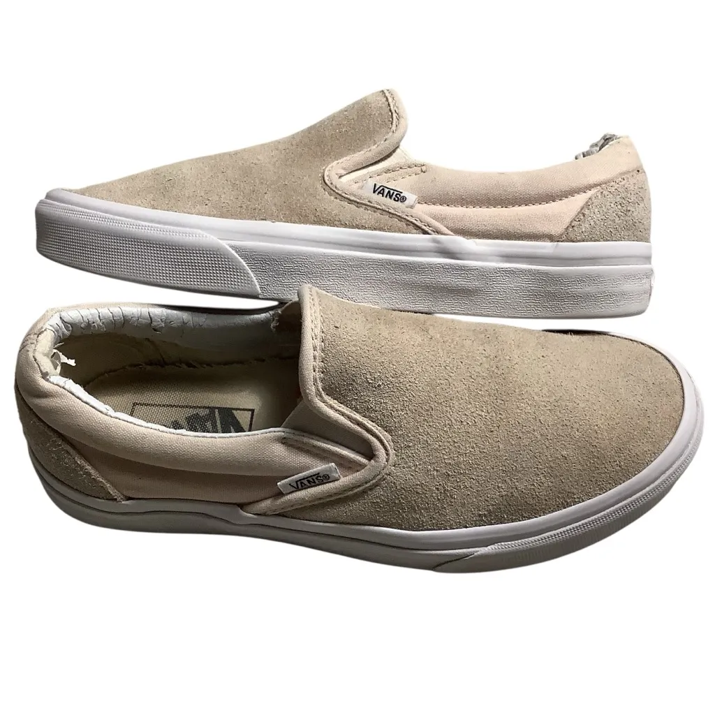 Vans Women's Surfer, Skater, Rad Chick Cream Slip-On Sneakers Size 6.5 - Image 4
