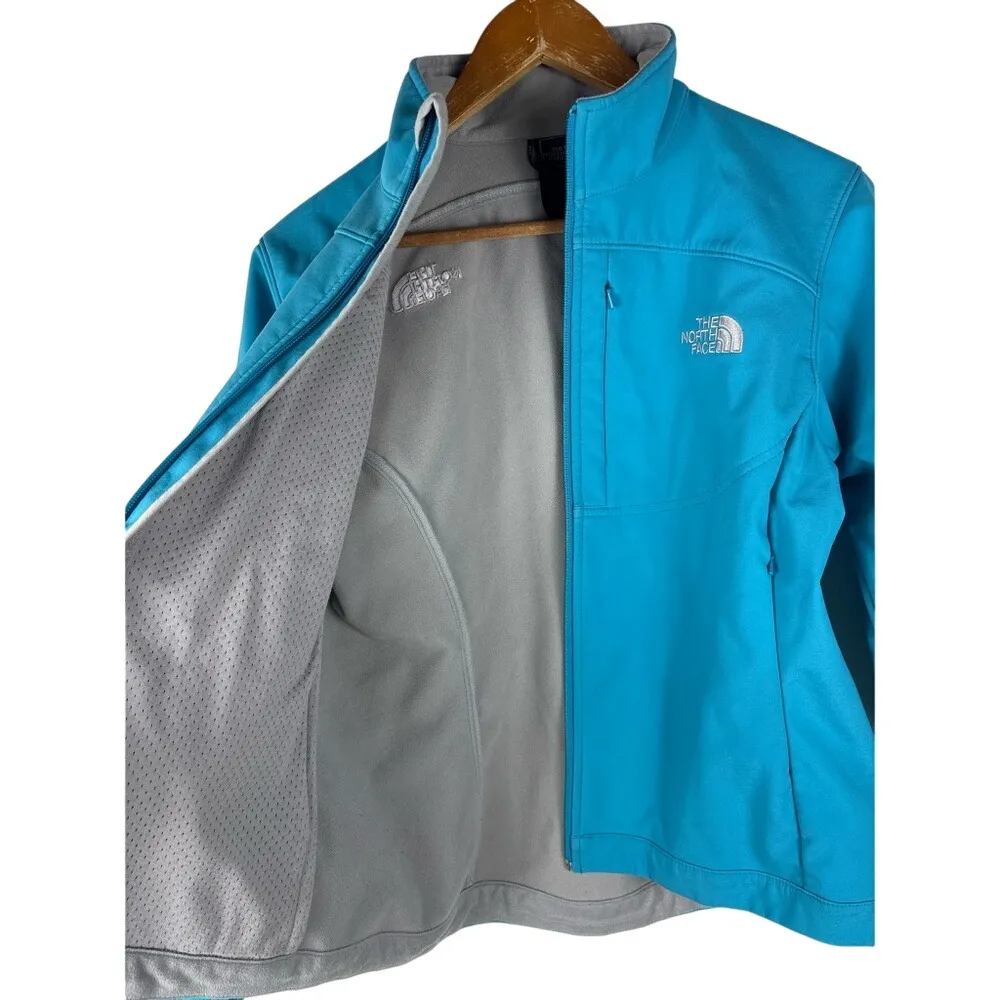 The North Face Women's Medium TNF Apex Bionic Bright Blue‎ Soft Shell Outdoor - Image 9
