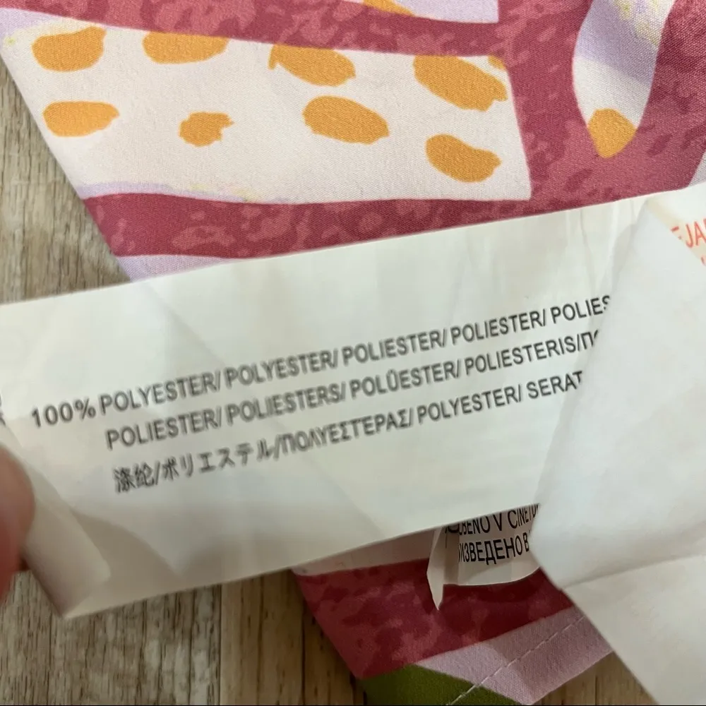 Boutique Minkpink Palm Springs Tee Dress pink green size small - Image 7