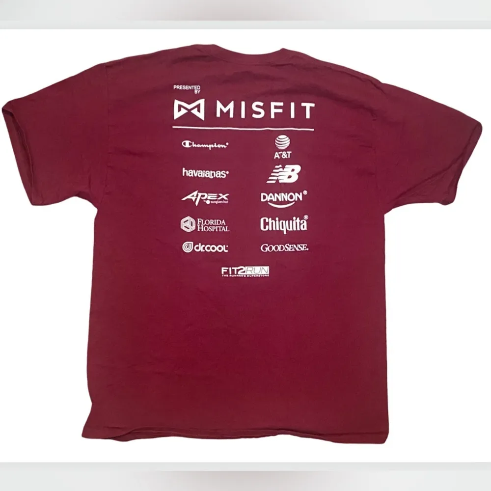 runDisney 2017 Disney Fall Feast 5K Disney World Mickey Race Shirt Adult XL - Image 3