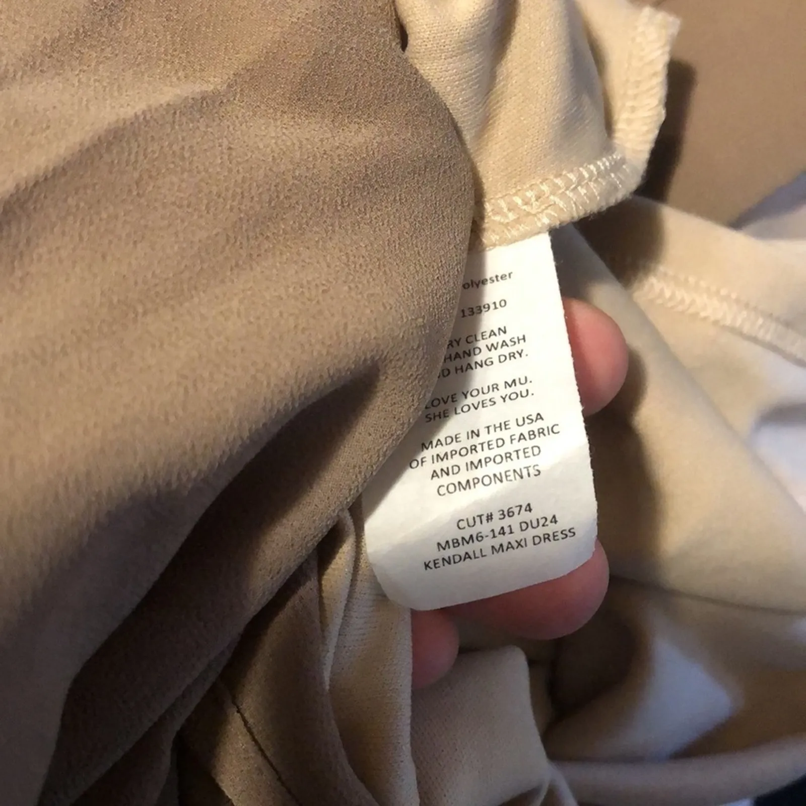 Show Me Your Mumu SMYM Kendall dune maxi dress NEW XS - Image 6