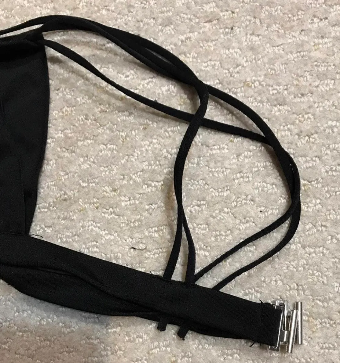 Black Swim Top Size XS - Image 2