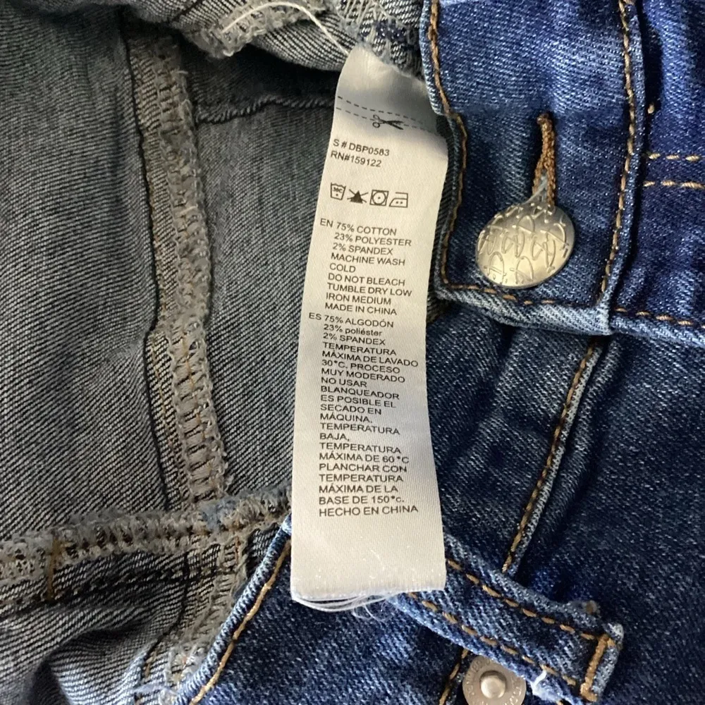 Mele E Pere Flare Distressed Jeans Size 9 Blue - Image 10