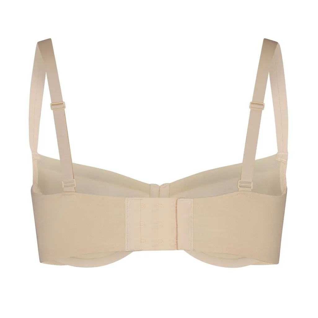 $58 Retail NWT SKIMS Unlined Balconette Bra - Sand - Image 2