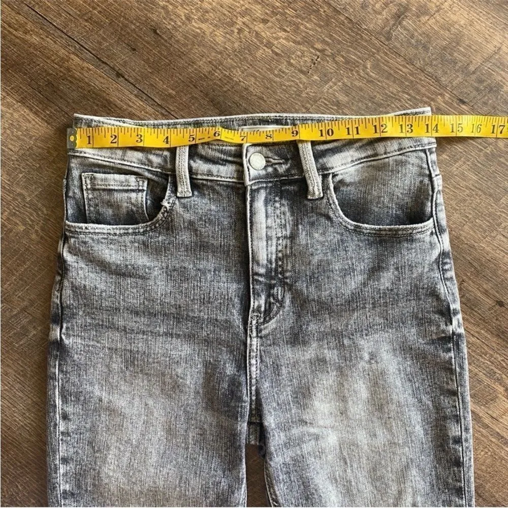 KanCan Ultra High Rise Skinny Jeans 27 Black Gray Streetwear - Image 11