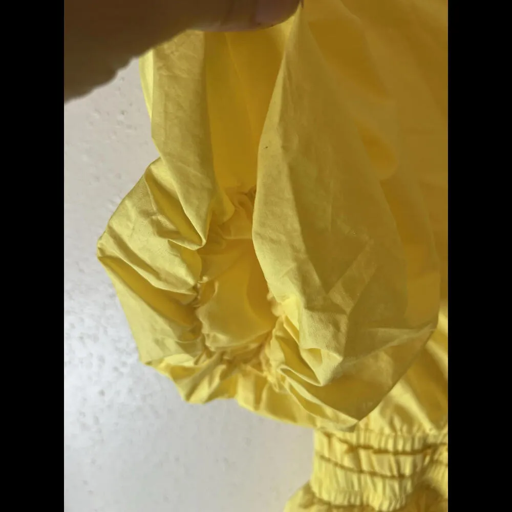 Poplin Cut-out Mini Dress Sz S - Image 6