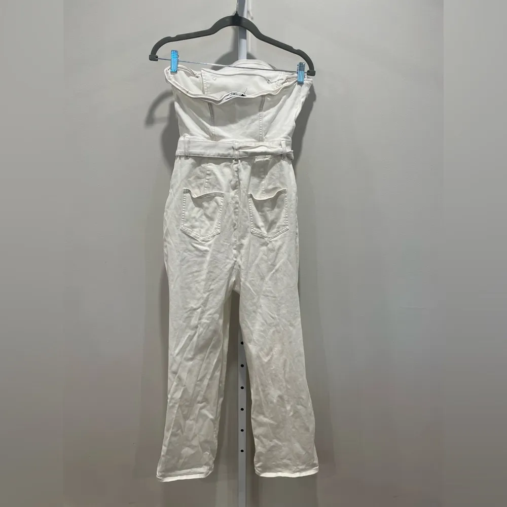 Marissa‎ Webb X RTR Strapless Jumpsuit Size 10 White - Image 16