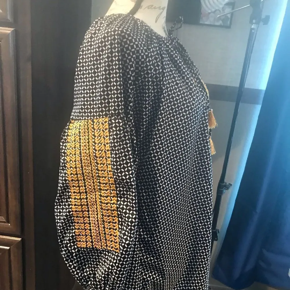 Nu New York Boho Blouse Extra Large XL - Image 13