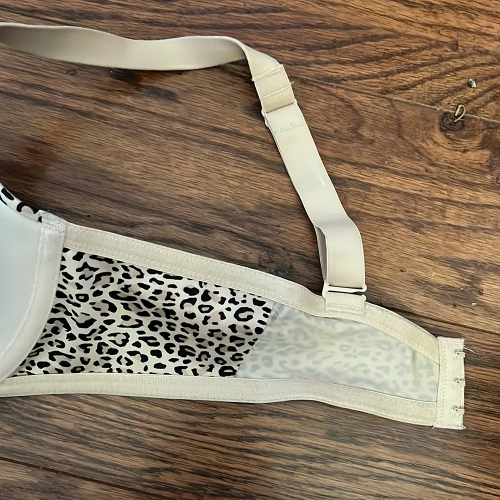NWOT Playtex Secrets baby leopard print underwire bra - Image 8