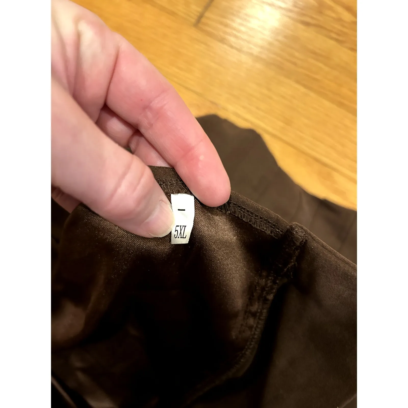 5XL Brown Kilt Pocket Buckles Please see measurements before purchasing Size 5X - Image 6