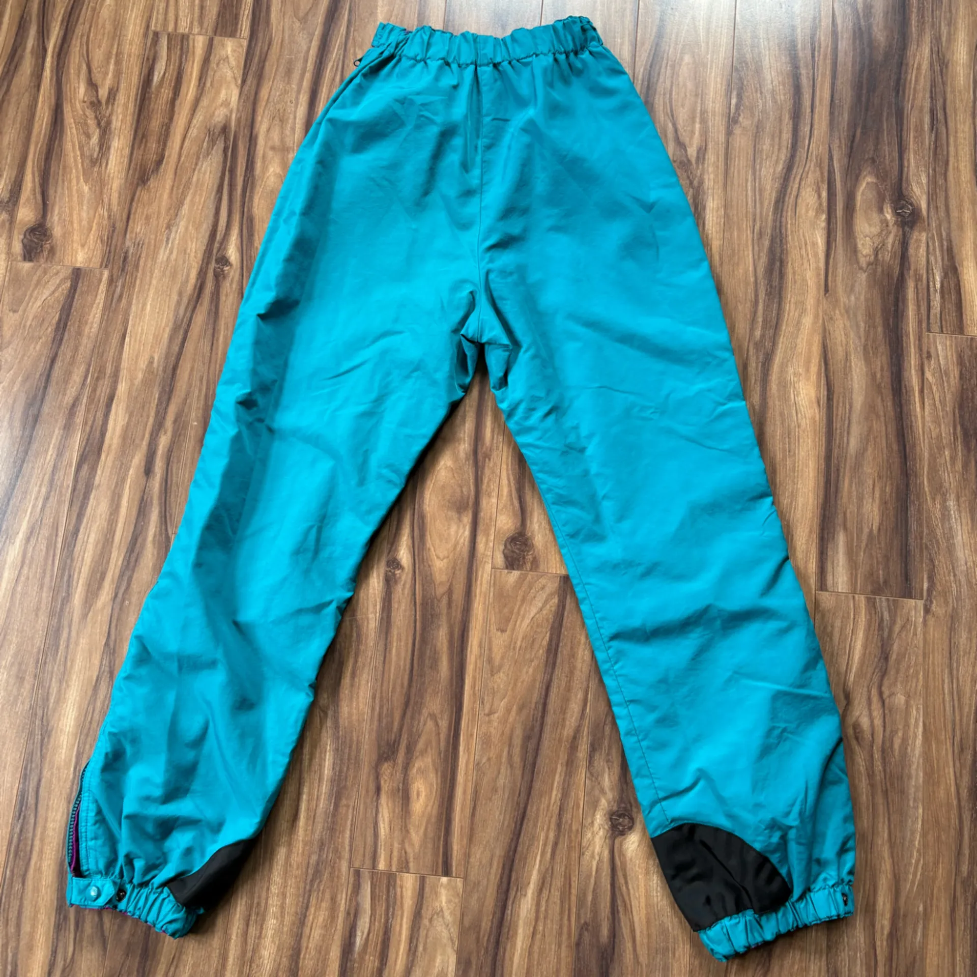 Columbia Blue Green Insulated Ski Snow Pants Full Zip Waterproof –‎ Size L - Image 7
