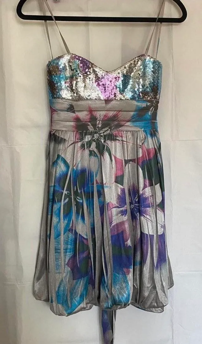 Sequin cocktail dress LA BELLE Womens Multiple - Image 3