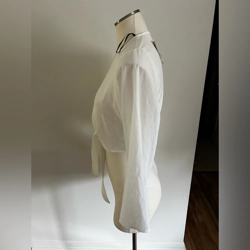 M #190 - FOREVER CONTEMPORARY - cropped shirt NWT - Image 2